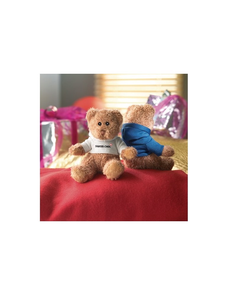 Ours en peluche Personnalisé JOHNNY - Cadeau d'entreprise unique