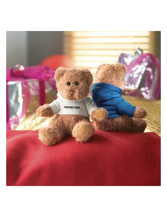 Ours en peluche Personnalisé JOHNNY - Cadeau d'entreprise unique