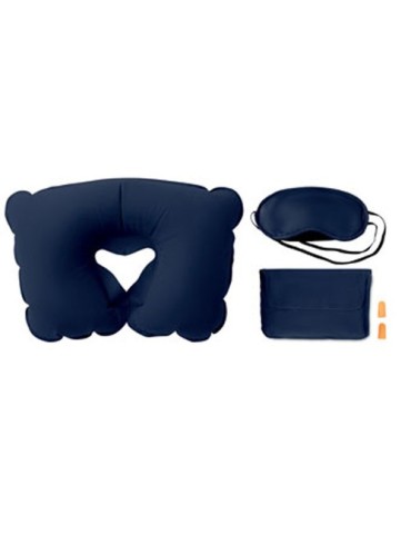 Set Voyage Personnalisé TRAVELPLUS - Oreiller et Masque Confort pas cher 2