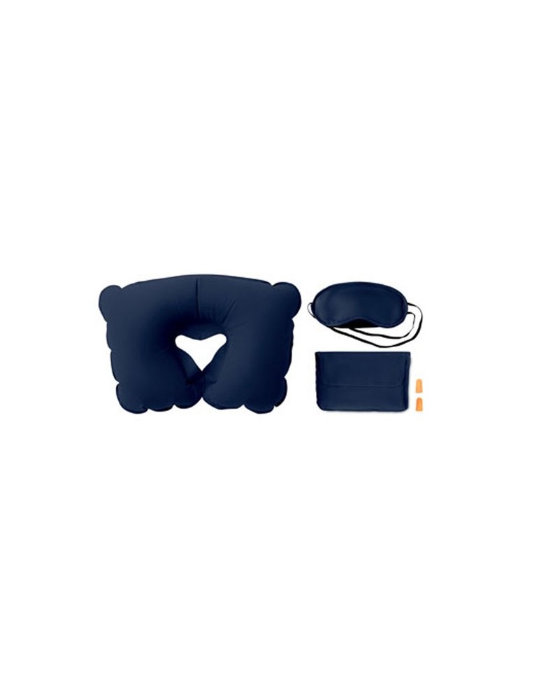 Set Voyage Personnalisé TRAVELPLUS - Oreiller et Masque Confort pas cher
