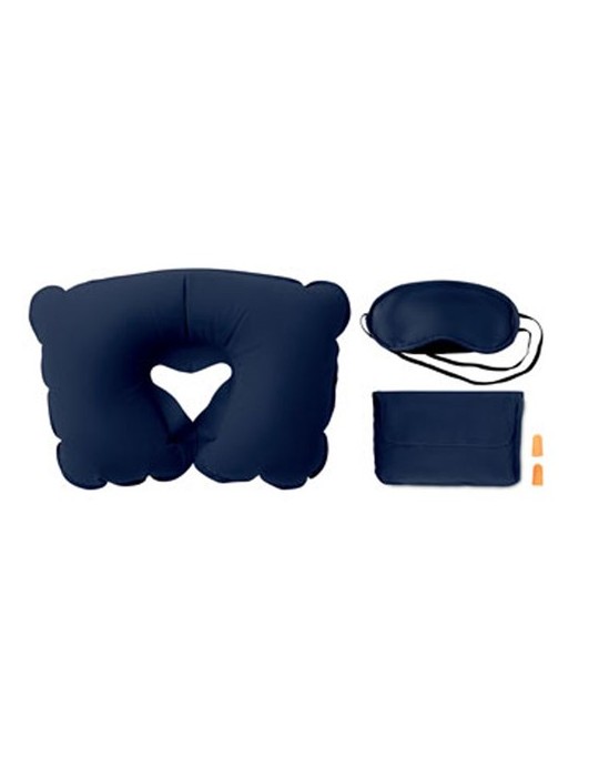 Set Voyage Personnalisé TRAVELPLUS - Oreiller et Masque Confort pas cher