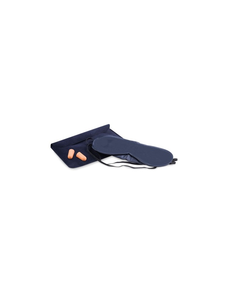 Set Voyage Personnalisé TRAVELPLUS - Oreiller et Masque Confort pas cher