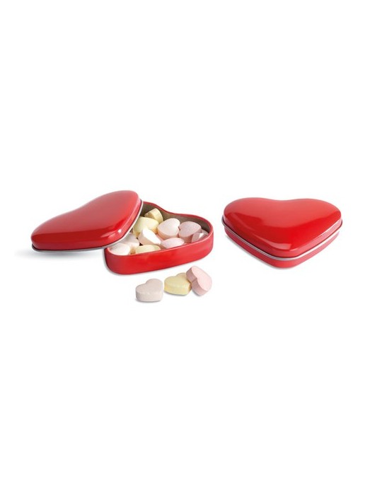 Boîte Cœur Personnalisée LOVEMINT - Un Cadeau Sucré pas cher