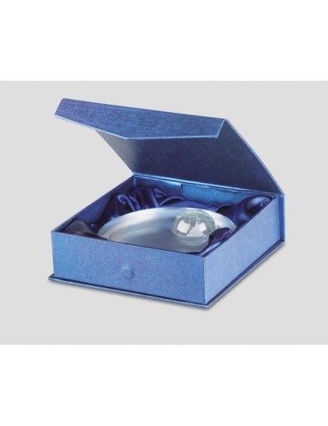 Trophée Globe en Verre Personnalisé MONDAL - Cadeau d'Entreprise 2