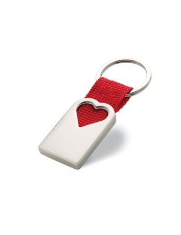 Porte-clé en Métal Personnalisé Coeur