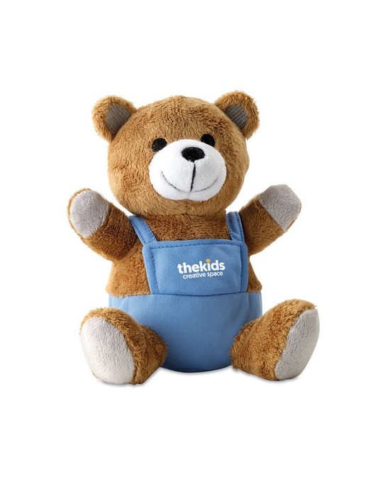 Ourson en Peluche Unique - Cadeau d'entreprise NICO