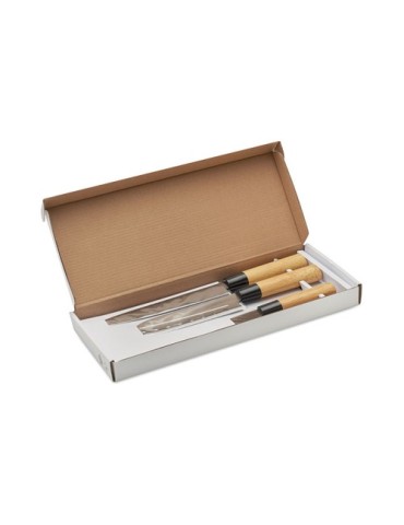 Set de Couteaux Japonais Élégants - TAKI Personnalisée