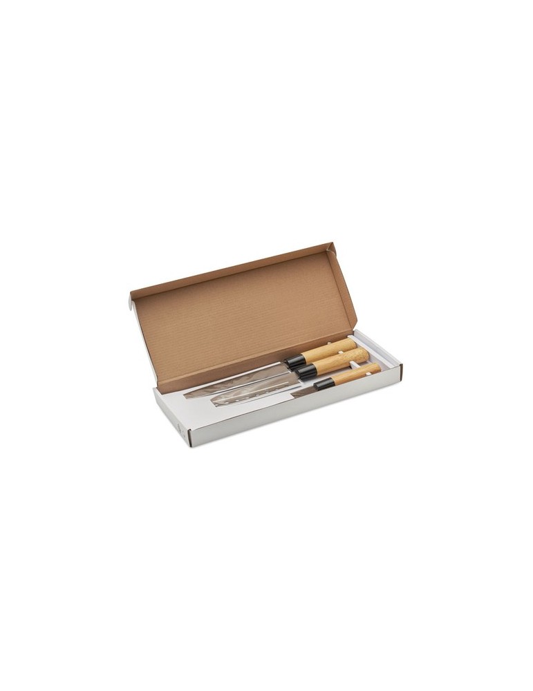 Set de Couteaux Japonais Élégants - TAKI Personnalisée