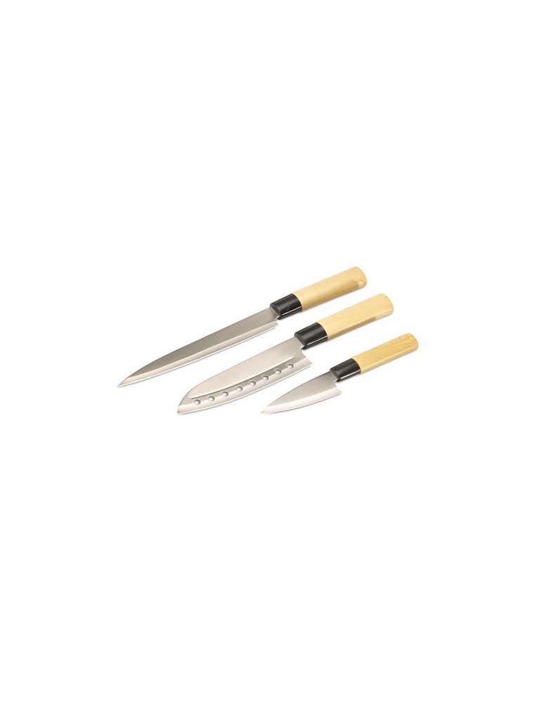 Set de Couteaux Japonais Élégants - TAKI Personnalisée