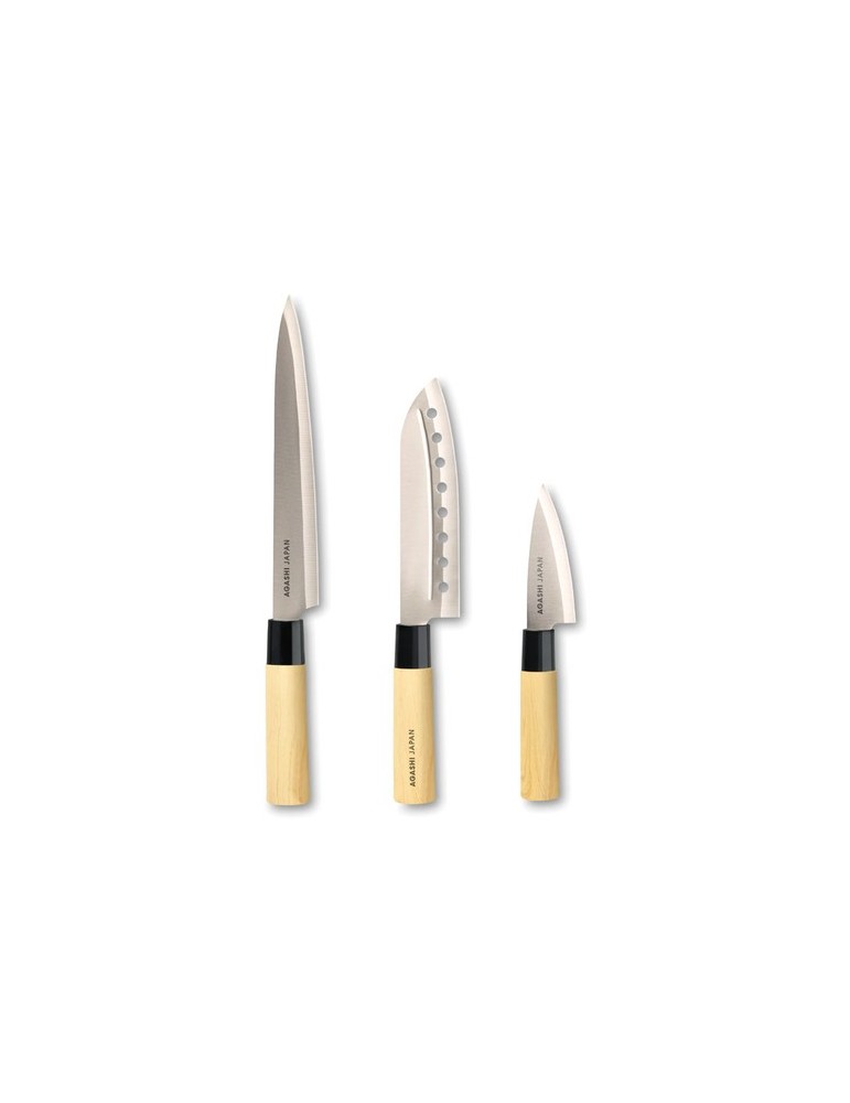 Set de Couteaux Japonais Élégants - TAKI Personnalisée