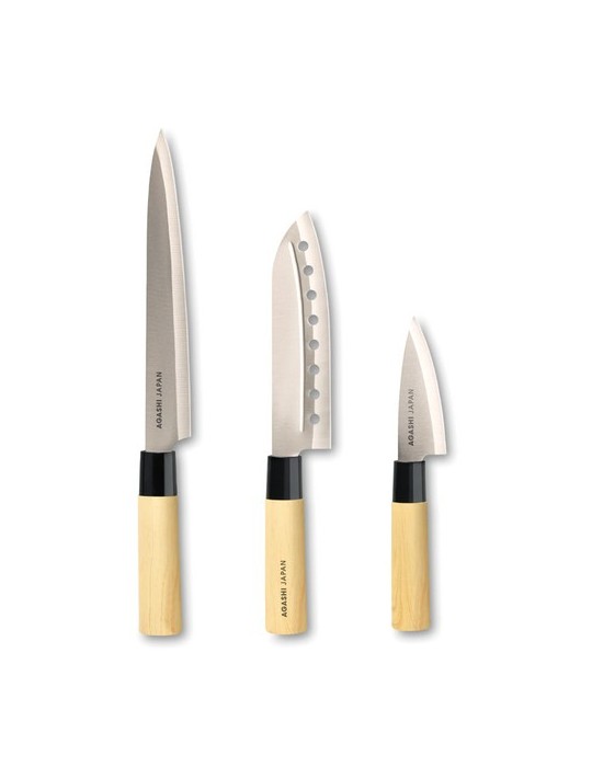 Set de Couteaux Japonais Élégants - TAKI Personnalisée