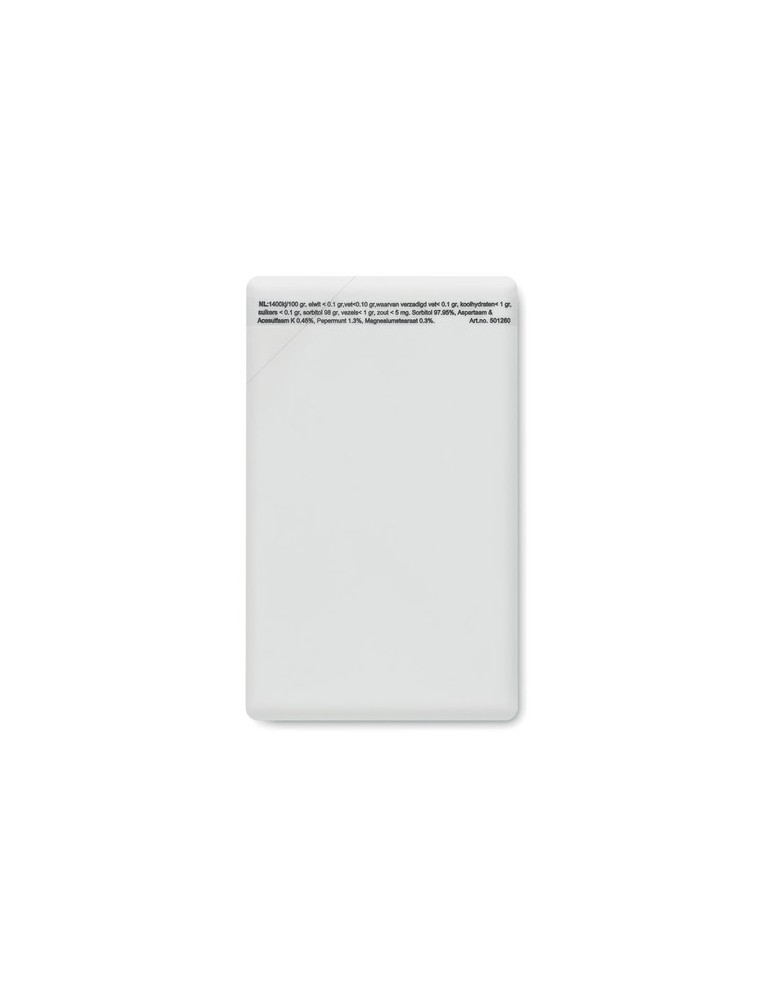 Distributeur de Menthe Publicitaire - MINTCARD Cadeau