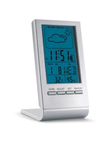 Station Météo LCD Bleu - Objets Publicitaires SKY