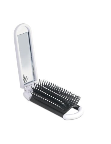 Brosse Pliable avec Miroir Personnalisée - Accessoire Beauté 2