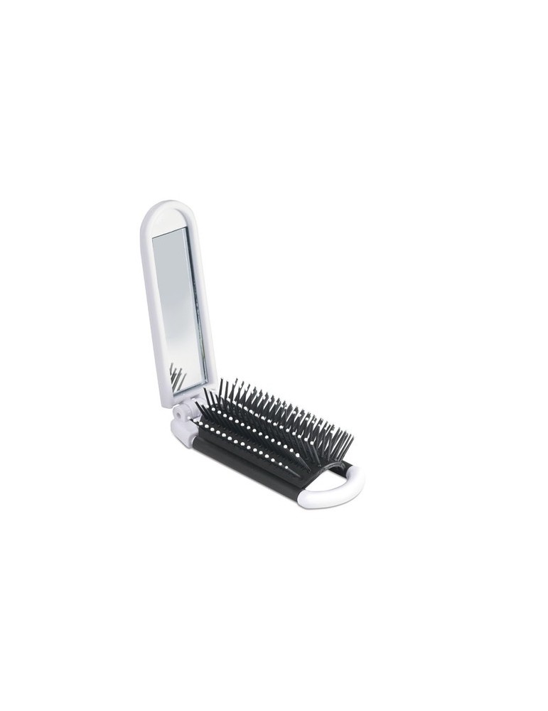 Brosse Pliable avec Miroir Personnalisée - Accessoire Beauté