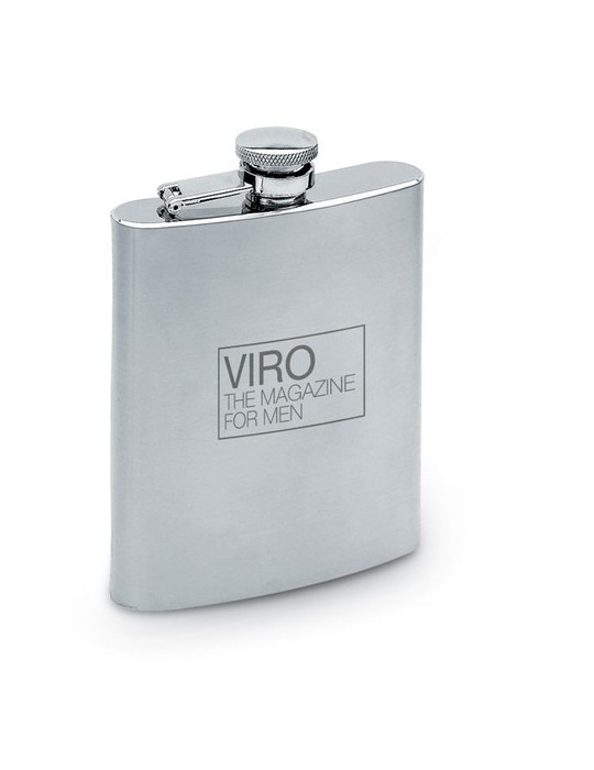 Flasque Inox Mat Unique - Cadeau Publicitaire SLIMMY