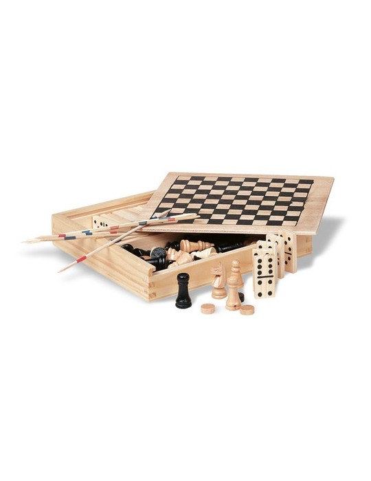 Jeux de société personnalisés en bois - TRIKES