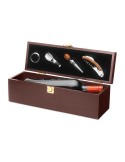 Coffret à vin en bois accessoire élégant personnalisée pas cher - COSTIERES
