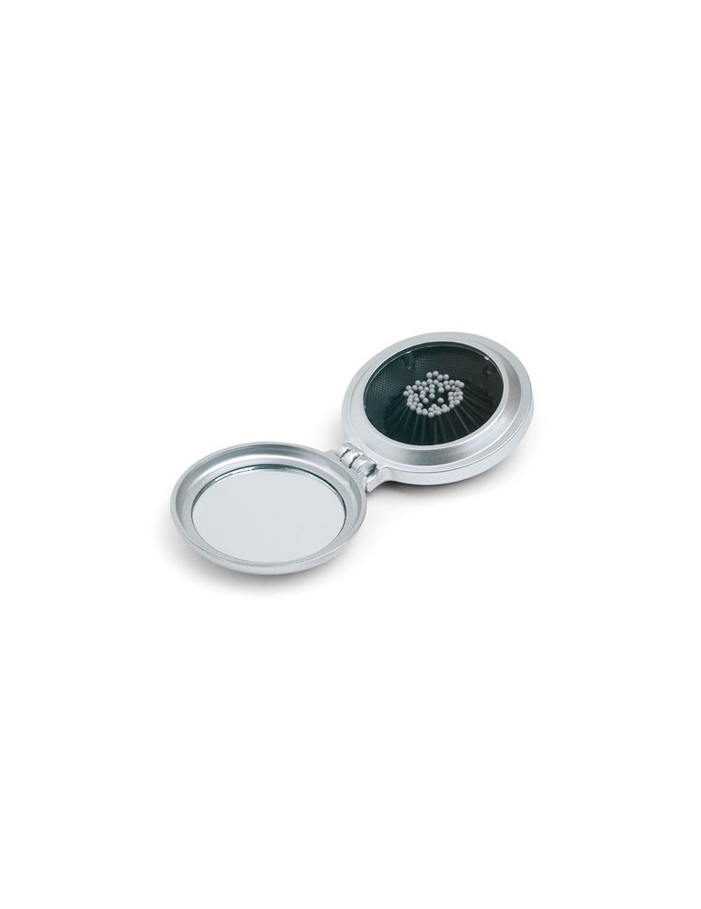Brosse/miroir pliable accessoire pratique personnalisée pas cher - B BEAUTY