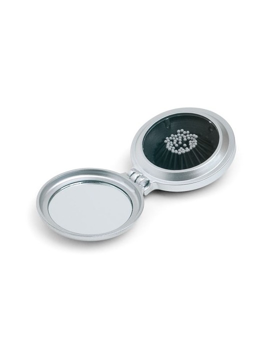 Brosse/miroir pliable accessoire pratique personnalisée pas cher - B BEAUTY