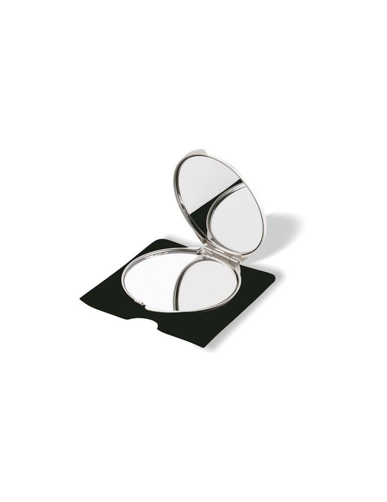 Double miroir en aluminium cadeau pratique personnalisée pas cher - SORAIA