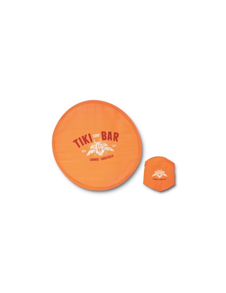 Frisbee Nylon Pliable Personnalisé : Cadeau Idéal ATRAPA pas cher