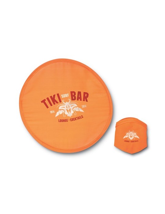 Frisbee Nylon Pliable Personnalisé : Cadeau Idéal ATRAPA pas cher