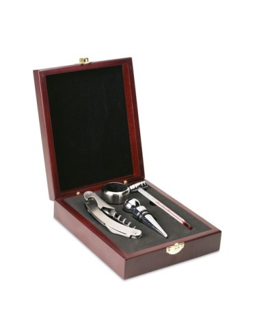 Set de Vin Classique Personnalisé : Accessoires Élégants PREMIUM pas cher