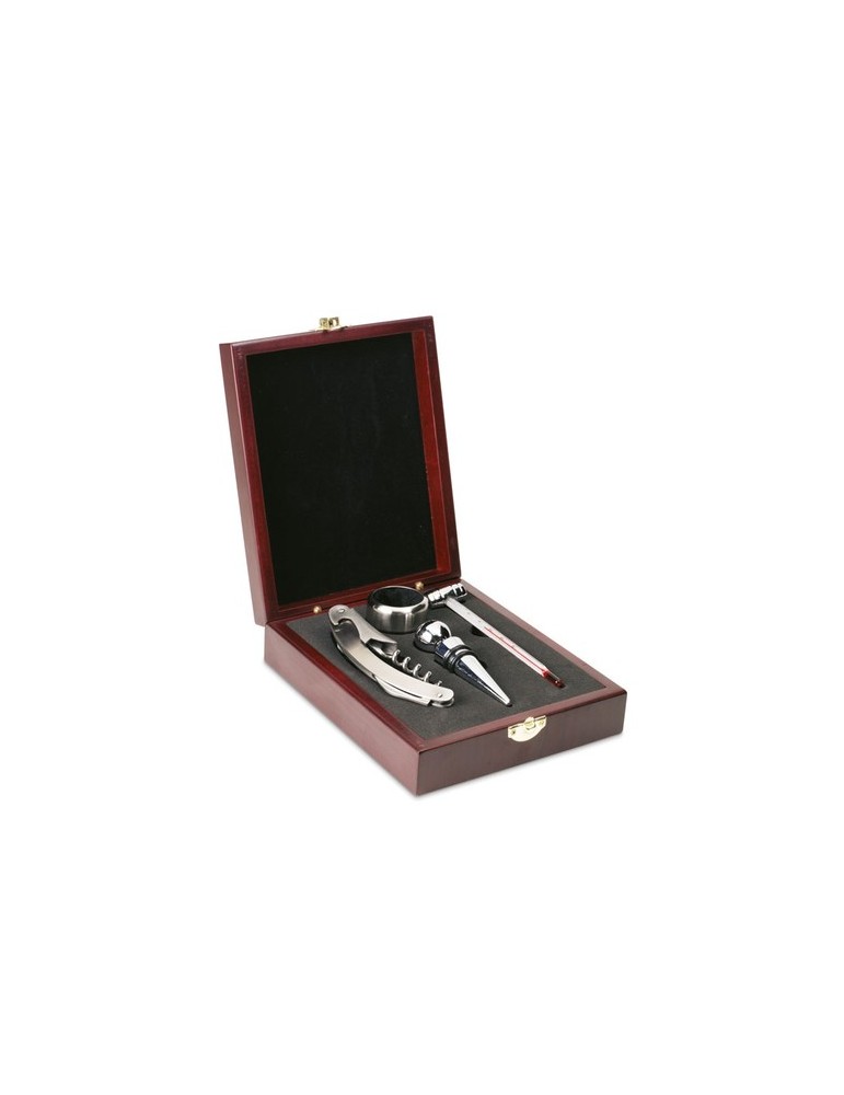 Set de Vin Classique Personnalisé : Accessoires Élégants PREMIUM pas cher