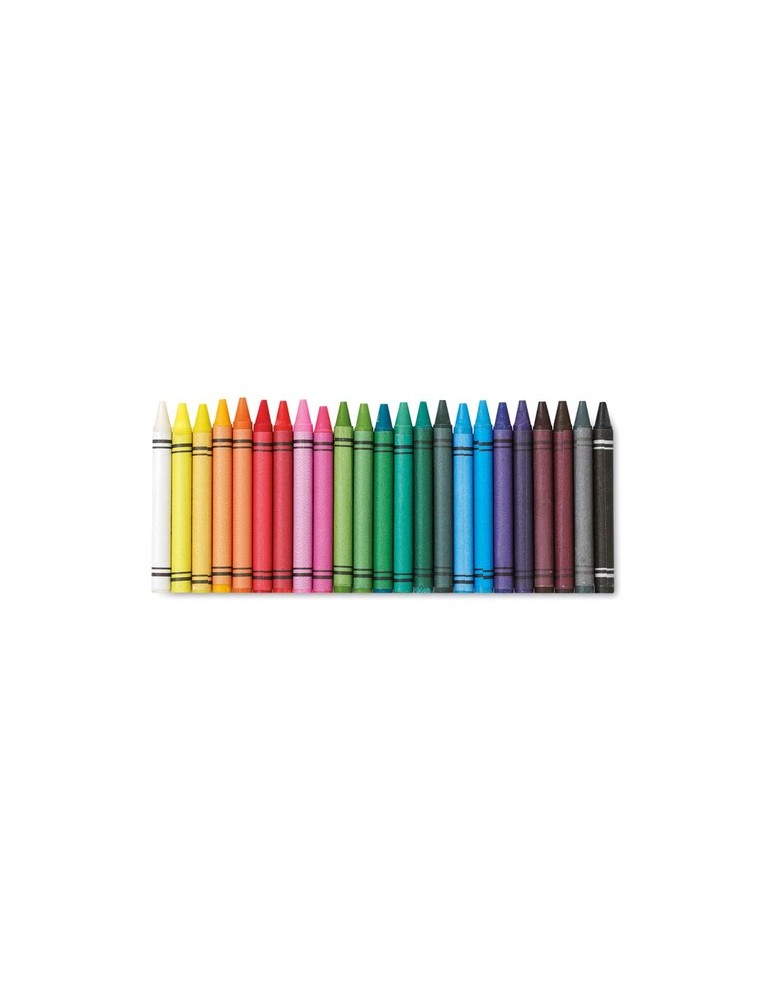 Étui 30 Crayons Cire Personnalisé : Idéal pour Offrir STRIPER pas cher