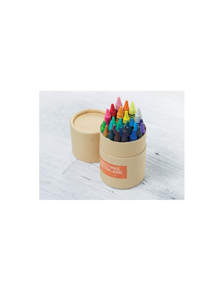 Étui 30 Crayons Cire Personnalisé : Idéal pour Offrir STRIPER pas cher