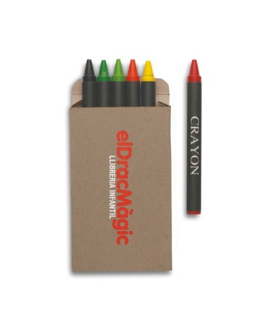 Étui 6 Crayons Cire Cadeau d'Entreprise : BRABO 2