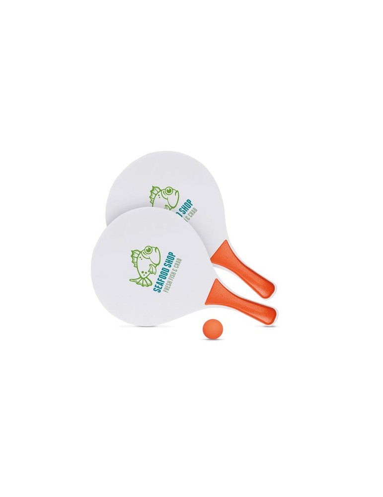 Raquette Plage Personnalisée : Cadeau Idéal MATCH