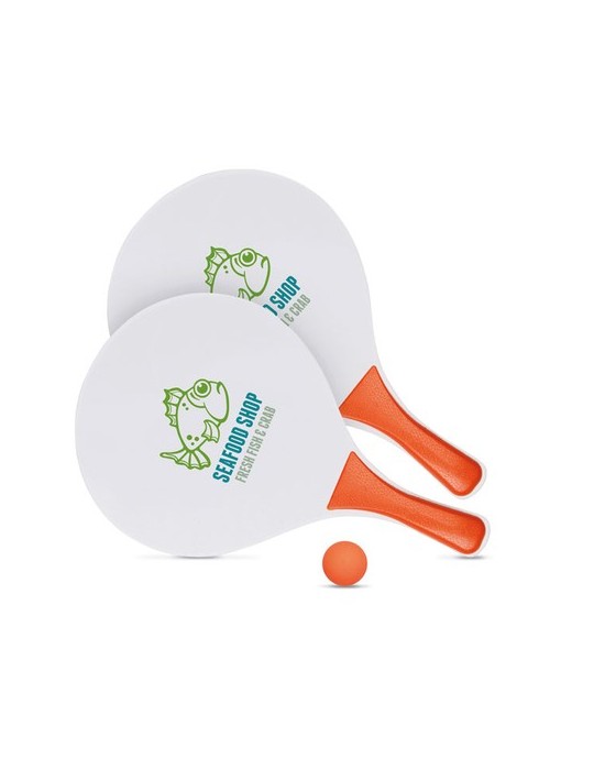 Raquette Plage Personnalisée : Cadeau Idéal MATCH