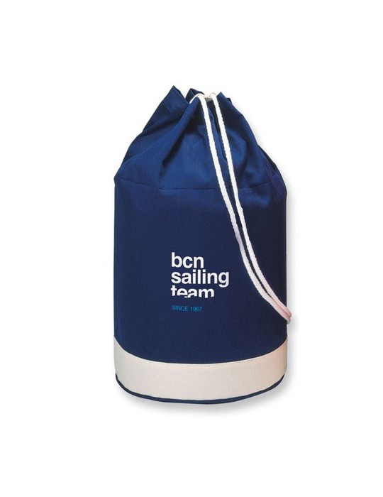 Sac Marin Coton Bicolore Idéal pour vos Loisirs : YATCH