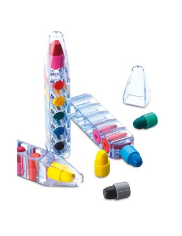 Set de Crayons Personnalisés : Peint/Cire MAGIC