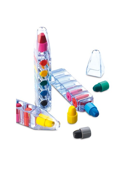 Set de Crayons Personnalisés : Peint/Cire MAGIC