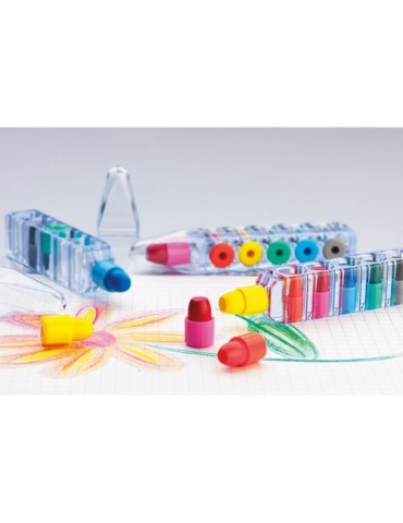 Set de Crayons Personnalisés : Peint/Cire MAGIC 2