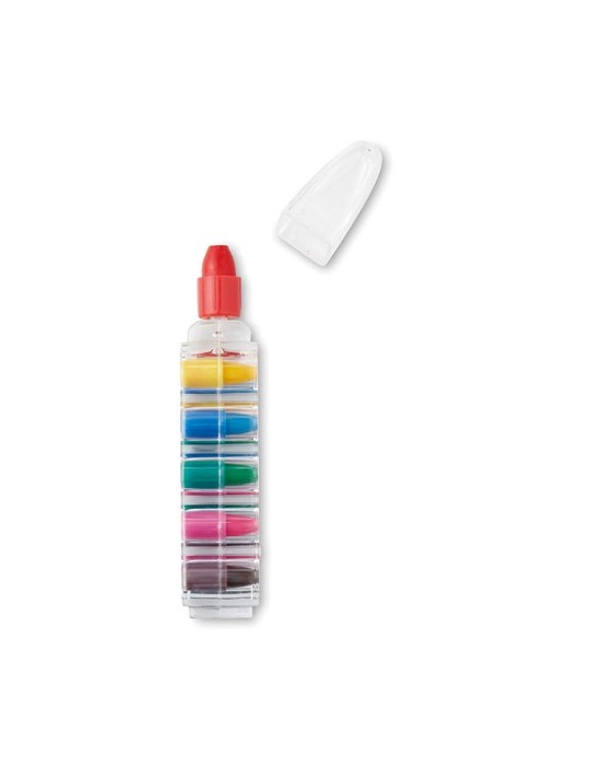 Set de Crayons Personnalisés : Peint/Cire MAGIC