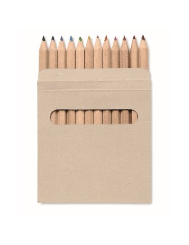 Étui 12 Crayons Idéal Cadeau d'Entreprise : ARCOLOR