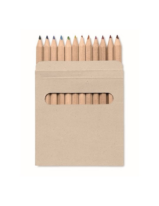 Étui 12 Crayons Idéal Cadeau d'Entreprise : ARCOLOR