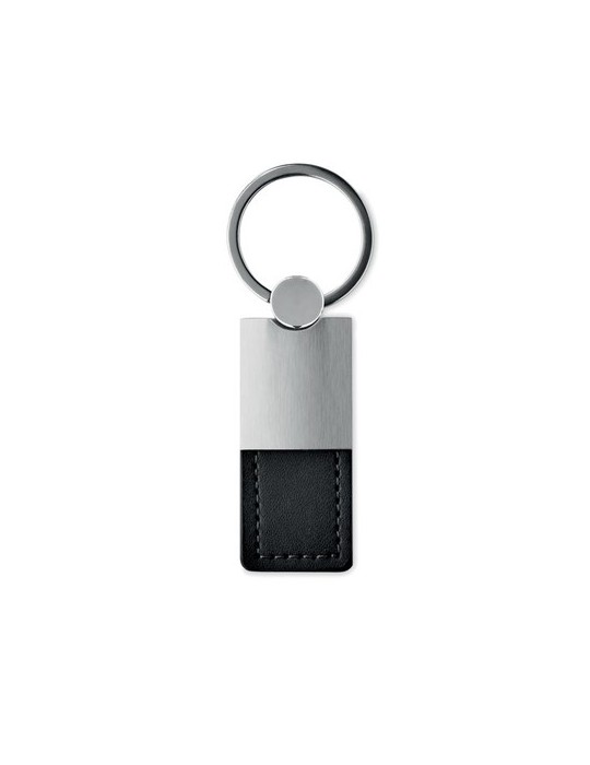 Porte-clés Personnalisable en PU et métal : COLUMBUS