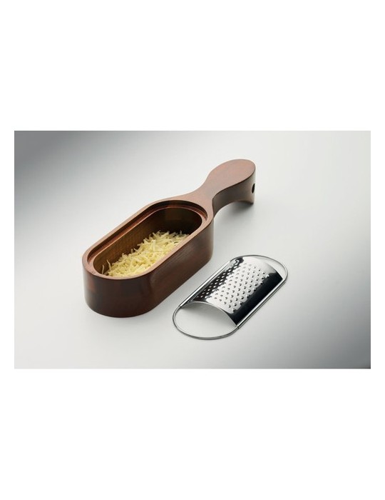 PARMAS Râpe à fromage en acacia