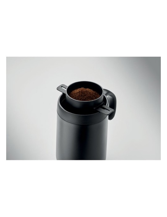 CAFETITO Mug double paroi filtre à café