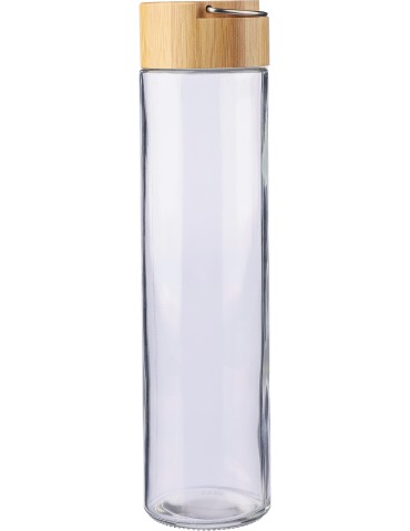 Gourde en verre de 500 ml avec dragonne publicitaire Clarence
