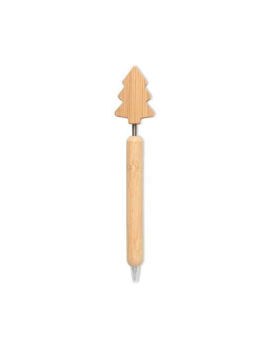 CHRISPEN Stylo à bille sapin en bambou