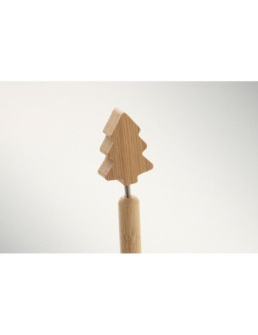 CHRISPEN Stylo à bille sapin en bambou 2
