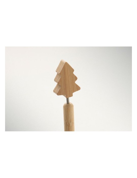 CHRISPEN Stylo à bille sapin en bambou