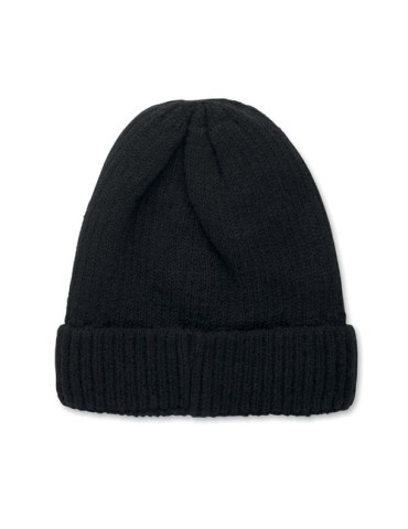 PUNTOS Bonnet tricoté avec revers 2