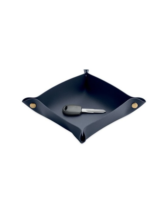 KEYSPOT Vide-poches pliable en PU